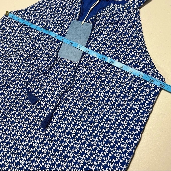 🆕 Fleur Bleue Printed Tassel Dress - Picture 10 of 11